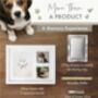 Paw Print Clay Moulding And Photo Frame Keepsake Kit, thumbnail 4 of 12