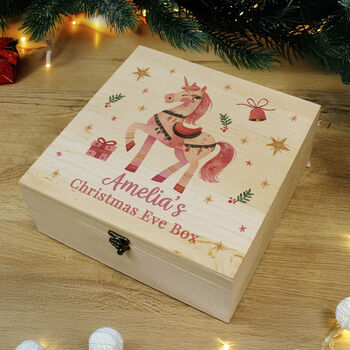 Personalised Unicorn Christmas Eve Box, 4 of 5