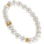 Men's Pearl Bracelet With 18k Gold Plated Beads, thumbnail 10 of 12
