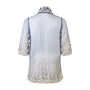 Embroidered Lace Vintage Style Tea Jacket, thumbnail 4 of 4