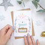 Christmas Baby Announcement Scratch Card, thumbnail 1 of 8