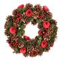 Luxury Christmas Roses Wreath, thumbnail 2 of 7