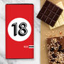 Big Birthday Number Chocolate Bar, thumbnail 3 of 12