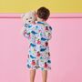 Pirates Pyjama Set With Matching Teddy Bear, thumbnail 2 of 2