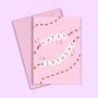 Happy Birthday Friendship Bracelet Taylor Swift Card, thumbnail 1 of 2