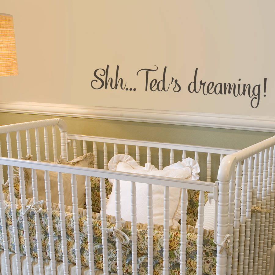 personalised wall stickers custom wall quote by making statements