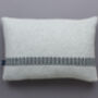 London Skyline Cushion In Knitted Lambswool, thumbnail 3 of 4