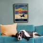 Spaniel Limited Edition Beach Sunset Gift Print, thumbnail 2 of 12