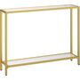 Console Table Tempered Glass Sofa Table Hallway Table, thumbnail 4 of 9