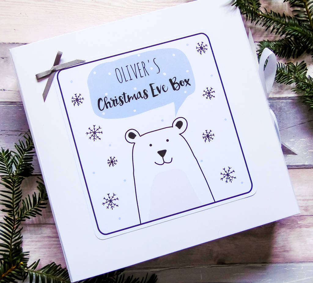 Personalised Christmas Eve Box By Little Bird Designs | notonthehighstreet.com