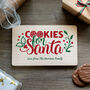 Personalised Cookies For Santa Christmas Eve Board, thumbnail 2 of 2