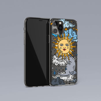 Sun Moon And Stars Phone Case For iPhone, 5 of 10