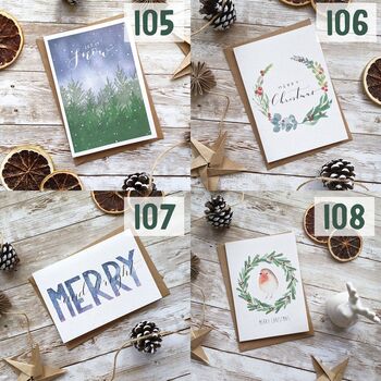 Choose Your Own Christmas Card Multipack, 3 of 9