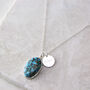 Sterling Silver Turquoise Necklace, thumbnail 2 of 10