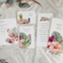 Exotic Theme Wedding Invitations, thumbnail 4 of 4