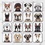 Dog Coasters 64 'Pawtrait' Designs, thumbnail 4 of 7