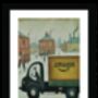 Amazon Delivery Truck Lowry Style Framed Art, thumbnail 2 of 2