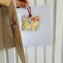 Letterbox Wild Swimming Christmas Card And Gift, thumbnail 2 of 3