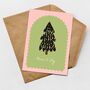 Contemporary Christmas Card Five Pack, Modern Illustrated Festive Christmas Card Set, thumbnail 4 of 6