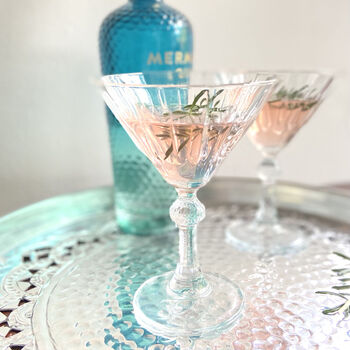 Vintage Cocktail Glasses Set, 2 of 3