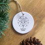 Personalised Zodiac Star Sign 'Capricorn' Ornament, thumbnail 1 of 2