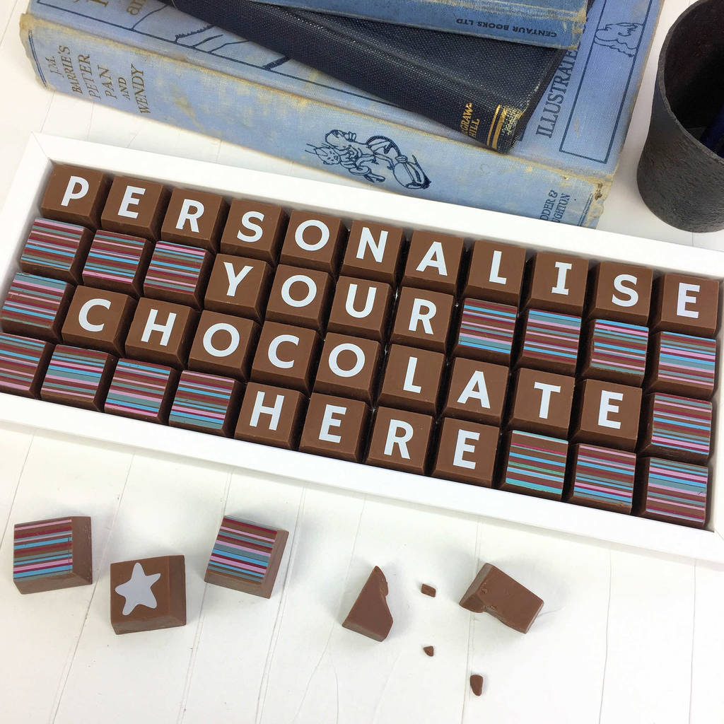 Personalised Chocolates In Large Box, 1 of 9
