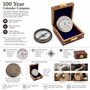 Personalised Three Inch Bronze 100 Year Calendar Compass, thumbnail 12 of 12