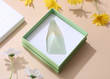 Green Aventurine Crystal Soap With Real Crystal Inside, 6 of 7