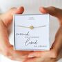 Miscarriage Keepsake, Gift For Baby Infant Loss, Carried For A Moment Bracelet, thumbnail 1 of 6
