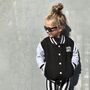 Hard Rock Music Kids Varsity Jacket, thumbnail 2 of 10