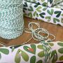 Leaf Hearts And Bug Wrapping Paper Or Gift Wrap Set, thumbnail 3 of 12