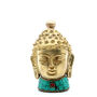Brass Buddha Figure Med Head 8 Cm, thumbnail 1 of 5
