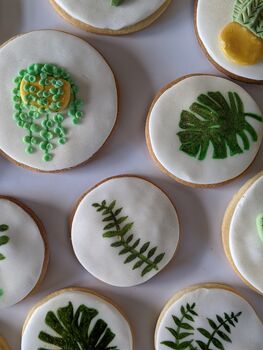 Personalised Hand Painted Botanical Biscuits, 3 of 7