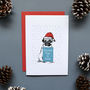 Cute Pug Christmas Card Or Pack, thumbnail 1 of 2