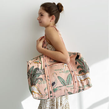 Jungle Print Weekend Duffle Bag, 10 of 12