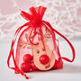 Reindeer Decoration And Bag Of Chocolate Noses, thumbnail 2 of 5