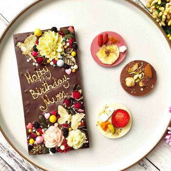 Personalised Hummingbird Belgian Chocolate Artisan Gift, 2 of 11