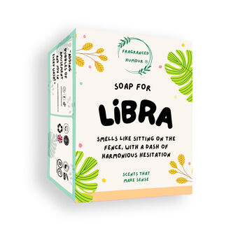 Libra Gifts Funny Zodiac Soap For Libra, 4 of 5