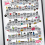 80th Birthday Personalised Print The Road To 80, thumbnail 4 of 12
