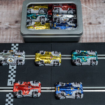 Gift Tin Of Chocolate Formula One Cars, 5 of 12