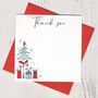 Box Of Christmas Tree Thank You Cards, thumbnail 1 of 2