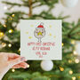 Happy First Christmas As My Husband Personalised Card C, thumbnail 1 of 5