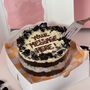 Personalised Cookies And Cream Brownie Cake, thumbnail 1 of 3