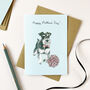 Schnauzer Mother's Day Card, thumbnail 1 of 2
