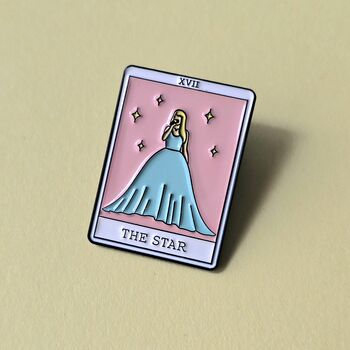 Tarot Style Taylor Swift Inspired Enamel Pin Badges, 4 of 10