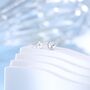 Tiny Moon And Star Mismatched Stud Earrings, thumbnail 7 of 11