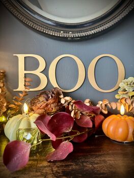 Personalised Gold Metal Letters Home Decoration, 2 of 12