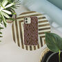 Abstract Lines Pattern Biodegradable Phone Case, thumbnail 6 of 7