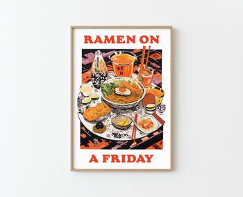 Ramen On A Friday Food Print, 2 of 3