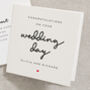 Congratulations On Your Wedding Day Card, thumbnail 1 of 2